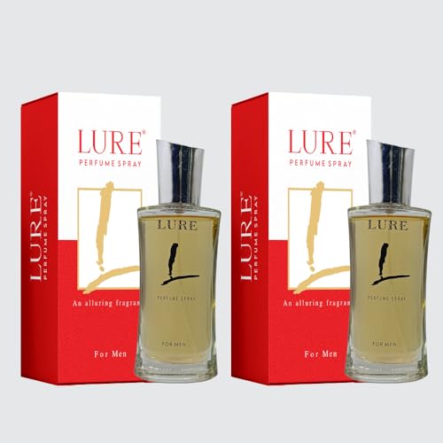 Image of LURE Perfume Spray for Men | Fresh Scent | Luxury Perfume | Premium perfume | Body spray Deep Freshness (50ml) | Long Lasting Fragrance | Perfect For Everyday Use | Luxury & Distinction | (Pack Of 2)