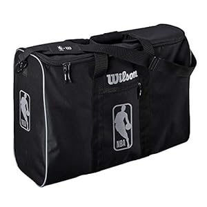 Wilson NBA Authentic Travel Bag – Holds 6 Balls