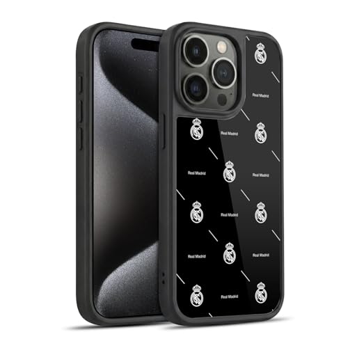 Real Madrid Coque iPhone 15 Pro Anti-Choc Housse Gel Renforcé