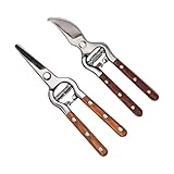 Conception permettant d'économiser des efforts : ce sécateur est doté d'un mécanisme de retour automatique à ressort puissant qui réduit la fatigue des mains et rend le travail de jardinage plus facile et plus confortable, en particulier lors d'une utilisation à long terme lors de la taille des buissons ou de la taille des .