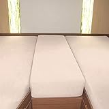 ✅: Das 3-teilige Set beinhaltet: 2 Einzelspannbettlaken, passend für Matratzengröße ca. 70 x 190 cm bis 85 x 210 cm, eine Ecke oder kleine Abrundung der Matratzen spielt hier keine Rolle