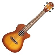 Concert ukulele – The bright sound of this ukulele is similar to the typical ukulele sound of a soprano ukulele Okoume top – This tone wood has a clear and bright sound with precise heights and soft basses Easy to play – The simple handling makes thi...