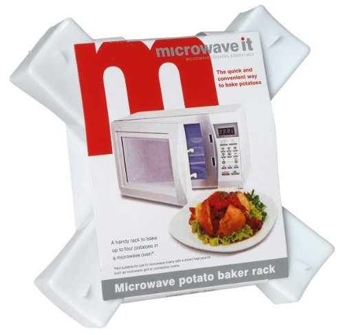 Microwave it micrwoave Potatoe Baker, White