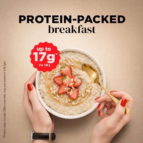 Image of Bagrry's White Oats 1.5kg | Instant Breakfast Cereal | Whole Grain | High Fibre & Protein | Non-GMO & No Added Preservatives | Instant Oats