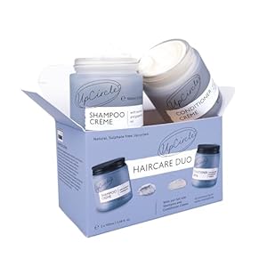 UpCircle Haircare Duo – Shampoo and Conditioner Crème – Rosemary Oil, Coconut Oil + Vitamin E – Prevents Frizz, Protects Scalp + Boosts Circulation – Vegan, Cruelty-Free + Sustainable