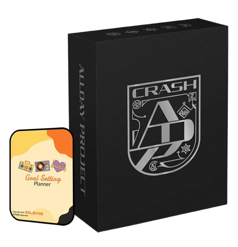 CRASH ALLDAY PROJECT Album [COMPLETE ver.]+Pre Order Benefits+BolsVos Idol-Inspired Freebies (The 2nd EP Album)