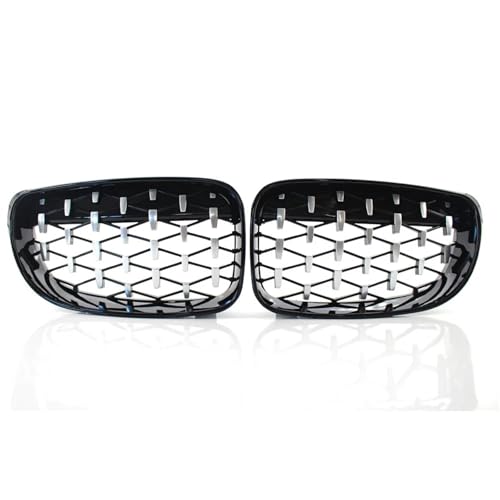 Rejilla frontal negra y cromo para paragolpes de Serie 1 E81 E82 E87 E88