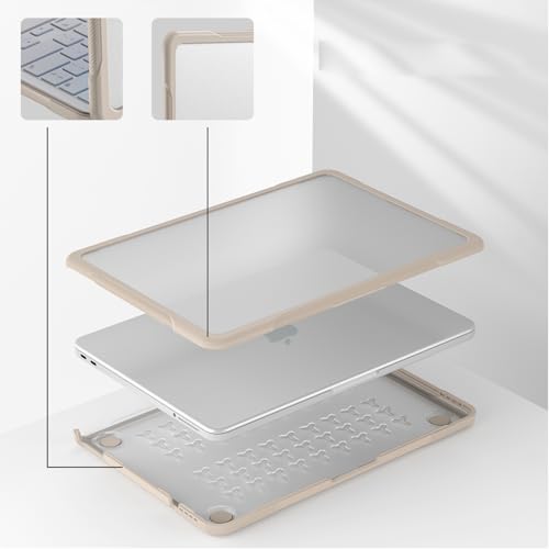Coque MacBook Neo 13 rigide modèle A3404 protection pare-chocs TPU mate - 6
