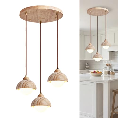Suspension en bois réglable pour corriger le manque de luminosité de votre entrée
