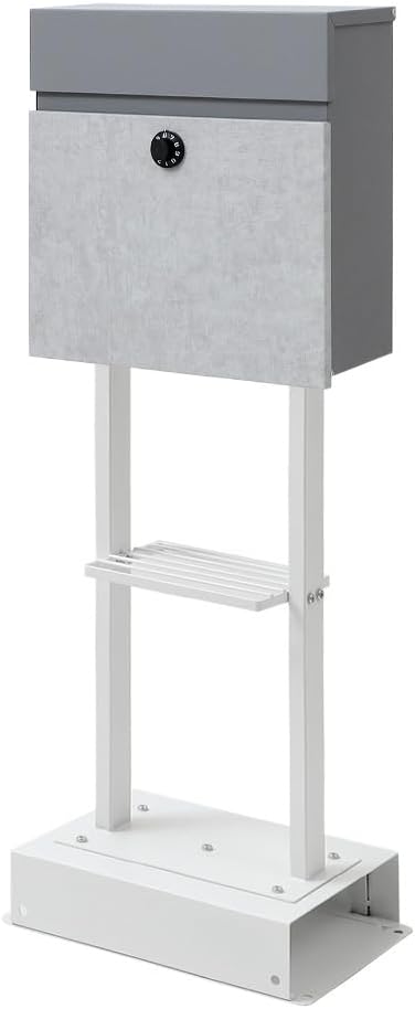 郵便ポスト スタンドポスト Gilda ジルダ SDM-013 グレー MOJYU 家庭用
