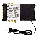 sat multischalter 8 teilnehmer QUALITÄT > Hochwertig verarbeitetes 4-fach Multiswitch mit eingebautem Netzteil und Erdungsklemme. Praktisch angeordnete und veredelte F-Anschlüsse. Hohe Frequenzstabilität und geringe Durchgangsdämpfung | Energie-Optimiertes-Netzteil