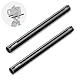 NEEWER 15mm Stange (8/20cm lang, 2er Pack), Aluminiumlegierung ausziehbare 15mm Verlängerungsstangen für 15mm LWS Rod Schienensystem Schulter Rig Video Rig Grundplatte, SR022