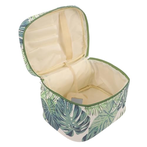 Ipetboom Bolso De Cosméticos Esponja Bolsas Constituir Neceser Maquillaje Neceser De Viaje Neceseres para Mujeres Viajeras Bolsa De Cosméticos Estuches De Maquillaje para Mujer Lienzo