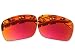 Vonxyz Lenses Replacement for Ray-Ban Liteforce RB4195 52mm Sunglass - Ruby MirrorCoat Polarized