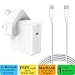 Produktbild SIXNWELL 30W USBC Power Delivery (PD) Wandladegerät, 30W USB C Netzadapter kompatibel mit MacBook 2015Ende 12 Zoll und MacBook Air Ladegerät 2018spät mit 30 W & 29 W USB C Notebook/Tablets