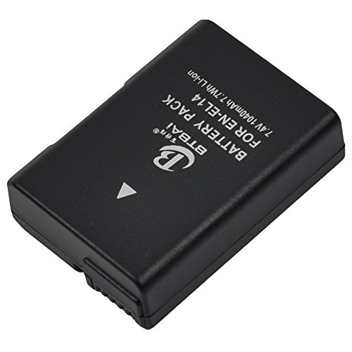 BTBAI ENEL14 Battery for ENEL14a EN-EL14a D3300 D3200 EN-EL14 D3100 D5500 D5100 D5200 D3400 D5300 D5600 Coolpix P7100 P7200 EN-EL14e