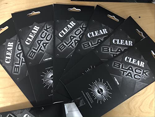 Black Tac Clear - Medium Strength Adhesive Putty