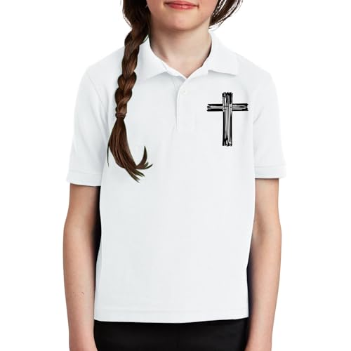 Cute Girls Shirts for Boys and Girl in Spring Summer 2D Personalized Printing Lapel Short Cute Girls Shirts