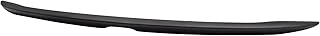 IKON MOTORSPORTS, Trunk Spoiler Compatible with 2013-2017 Honda Accord 9th Sedan 4-Door, OE Style Unpainted Black ABS Plastic Rear Trunk Lid Spoiler Wing Lip