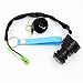 QAZAKY Ignition Key Switch Compatible with Yamaha Blaster YFS 200 YFS200 YFS200SE SE 1988 1989 1990 1991 1992 1993 1994 1995 1996 1997 1998 1999 2000 2001 2002 2003 2004 2005 2006
