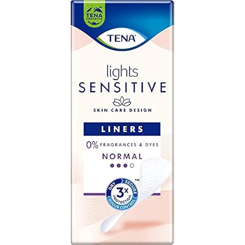 Tena Lights Sensitive Liners for Women Cover