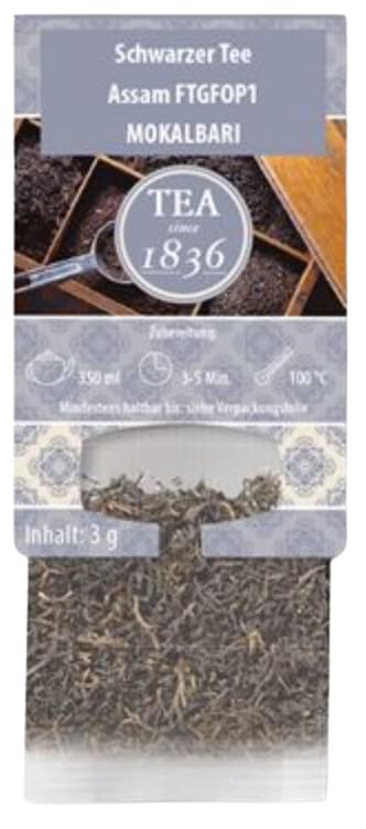 teemando® Schwarzer Tee Assam Mokalbari East FTGFOP1, 1 kg