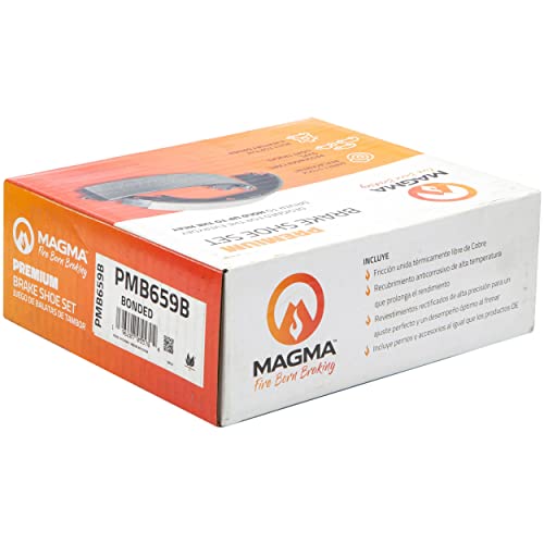 Image of MAGMA Premium PMB659B Bonded Shoes, Rear