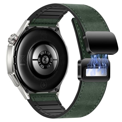 [YealRed] oh 22mm Huawei Watch GT6 Pro/GT6/GT5 Pro/GT5/GT4/GT3(46 mm) ɑΉ U[ VR xg ϋv K ߉\ CobN jp pxg t@[EFC