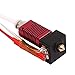 Creality Original 3D Printer Extruder Assembled MK8 Hot End Kit for CR-7,CR-8 CR-10 CR-10S S4 S5 with Aluminum Heating Block, 1.75mm, 0.4mm Nozzle