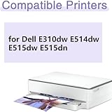 RTEUYH Compatible Toner Cartridges Replacement for Dell E310dw E514dw E515dw E515dn E310 To Use With E310dw 593-BBKC 593-BBLR 593-BBKD 593-BBLH Black 1-Pack - Image 2