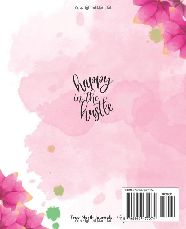 Miniatura 2 de Happy In The Hustle A Mindfulness Journal (Flowers) Daily Practices, Writing Prompts
