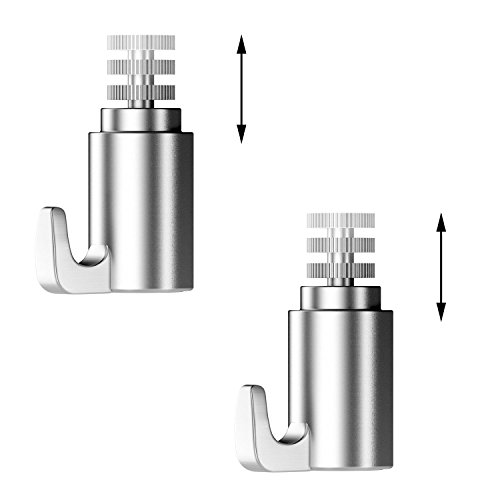 Preisvergleich Produktbild hang-it 2 Bilderhaken - Fixmatic - für Galerieschiene bzw. Bilderschiene