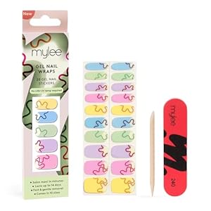 Mylee Gel-Nagelfolien Bloom Boom