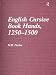 English Cursive Book Hands, 1250-1500