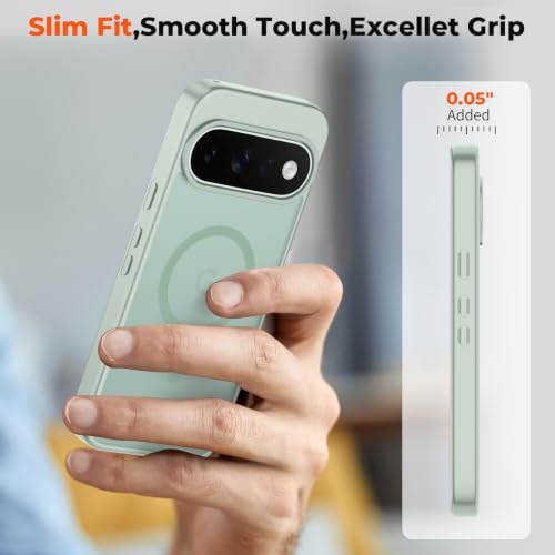 Image of SUPFINE Magnetic for Google Pixel 11 Pro XL Case - Light Green