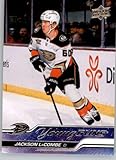Hockey Trading Card 2023-24 Upper Deck #456 Jackson LaCombe Young Guns EX/NM RC Rookie Ducks