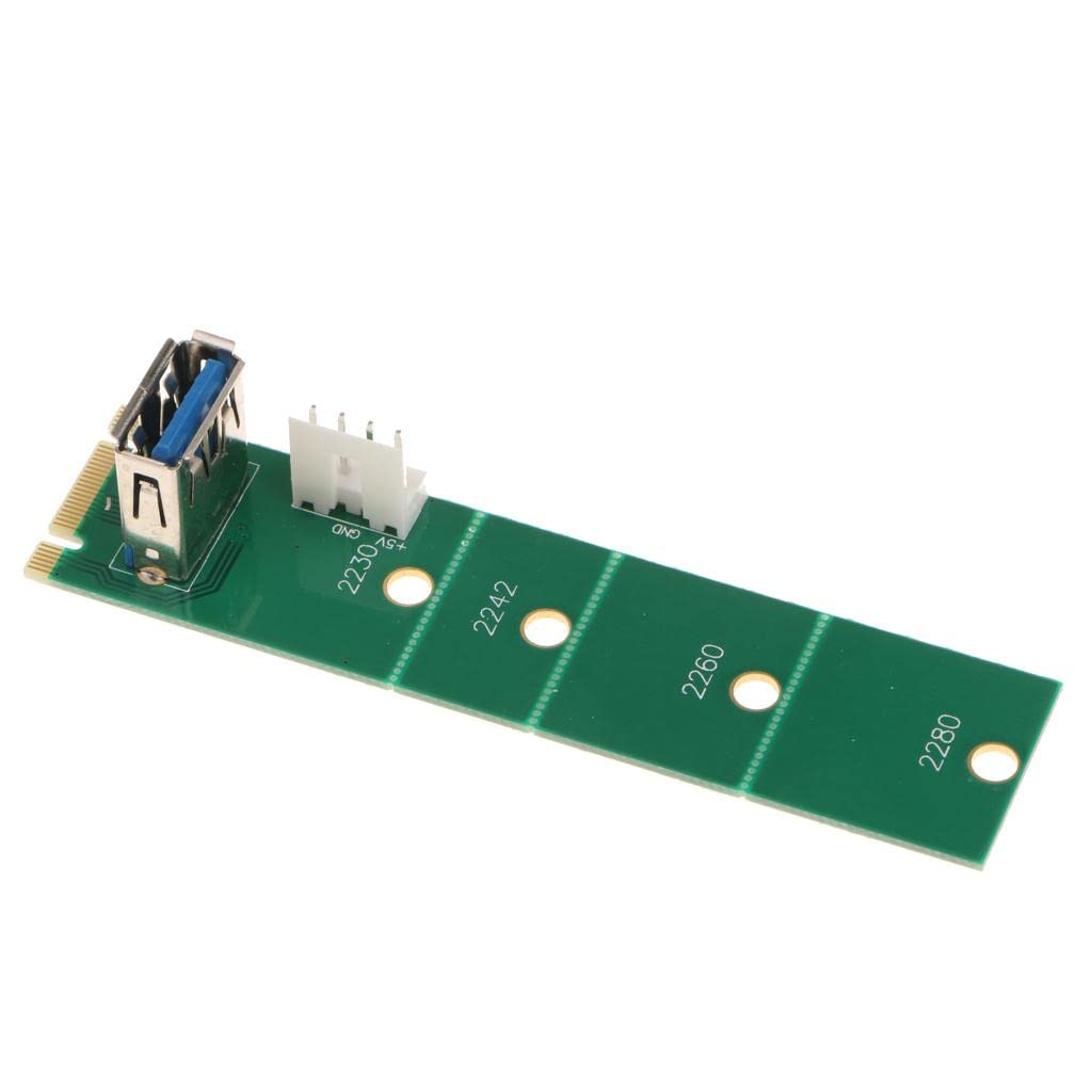 Super Speed M.2 NGFF to USB 3.0 Riser Card PCI-E Expansion Card for Desktop-picture-23