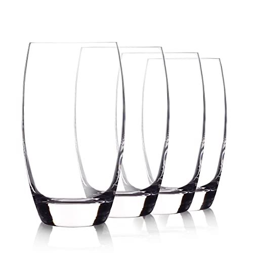 Luigi Bormioli Crescendo 20-Ounce Tumblers, Set Of 4, Crystal Son-Hyx Glass, Made In Italy. #TOP15
