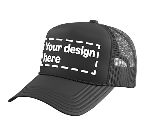 Custom Trucker Hat with Adjustable Mesh Back