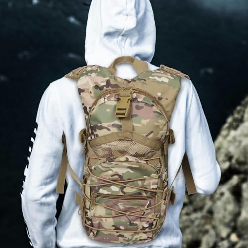 Mochila de trekking ligera camuflada para hombres miniatura 5