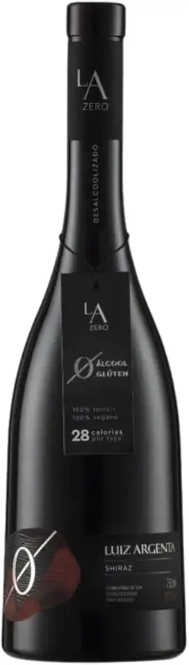 Vinho Tinto Luiz Argenta Shiraz Desalcoolizado Sem Álcool 750ml