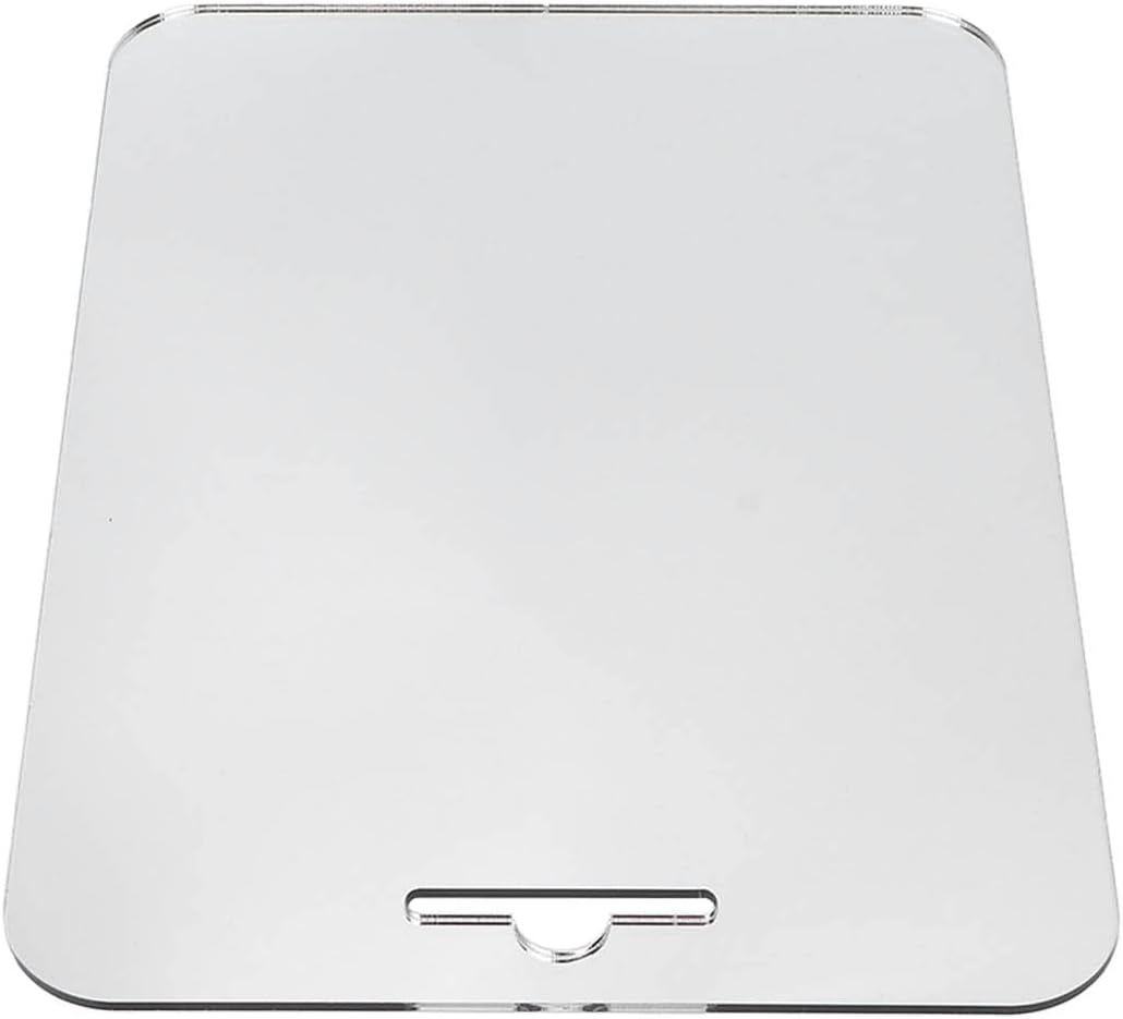 Fogless Shower Mirror Sturdy Not Easy to Break Bathroom Accessories for Shaving Convenient to Install for Any Surface Acrylic