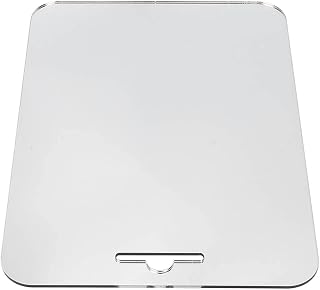 Kadimendium Shaving Mirror, Shower Mirror Stainless Steel Portable Time Saving for Bathroom for Men