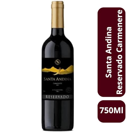 Santa Andina Vinho Tinto Chileno Reservado Carmenere 750 Ml