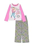 JoJo Siwa Girls’ Big Pajama Set, Feel the Beat, 4