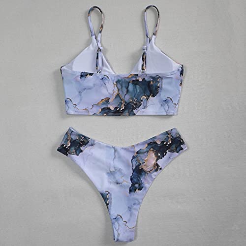Bikini Taille Haute Femme Multicolore - Maillot Deux Pièces Grand Code