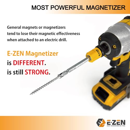 EZ EZEN Multi-Function Powerful Magnetizer ULTRA - Universal Magnetic Tool for Screwdriver & Drill Bits (1PCS) - Thumbnail 4
