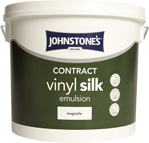 Johnstone's Wall and Ceiling Silk Emulsion Paint - Magnolia 5L