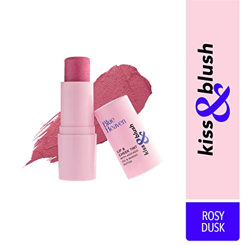 Blue Heaven Kiss & Blush, Lip, Cheek & Eyes Tint, Rosy Dusk, 8.5gm - Image 2