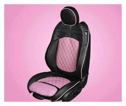 Housse de protection Mini Cooper F56 R60 finition premium sur mesure en noir et rose